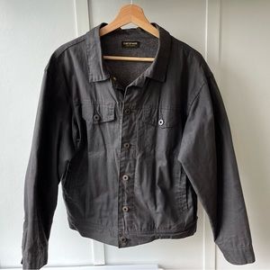 Flint and Tinder Men’s Flannel Lined Waxed Trucker’s Jacket